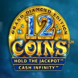 12 Coins Grand Diamond Edition logo by Wazdan at O'Reels Casino UK
