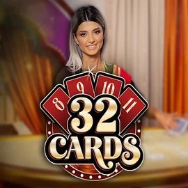 32 Cards slot visual from Ezugi available on reeelson.com