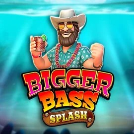 Bigger Bass Splash logo by Pragmatic Play O'Reels Casino UK