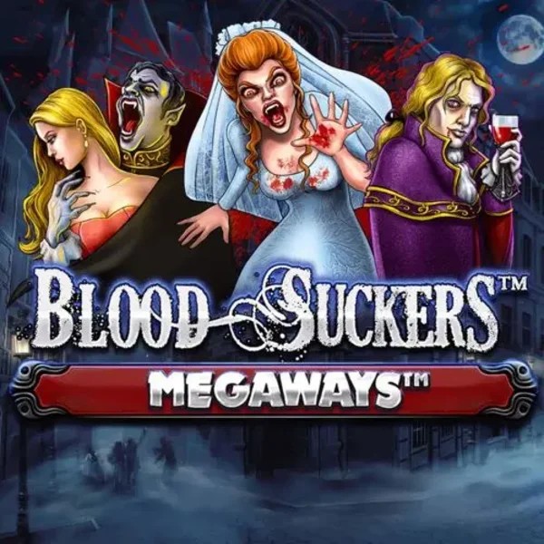 Slots logo of Blood Suckers Megaways from Red Tiger Gaming at O'Reels Casino UK