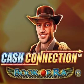 Cash Connection Book Of Ra by Novomatic, showcased at reeelson.com – game logo