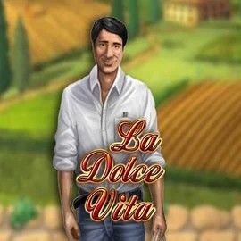 La Dolce Vita online game logo by Gamomat on reeelson.com