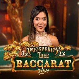 Prosperity Tree Baccarat casino game by Evolution – featured logo at O'Reels Casino UK