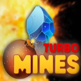 Turbo Mines slot visual from Turbo Games available on reeelson.com